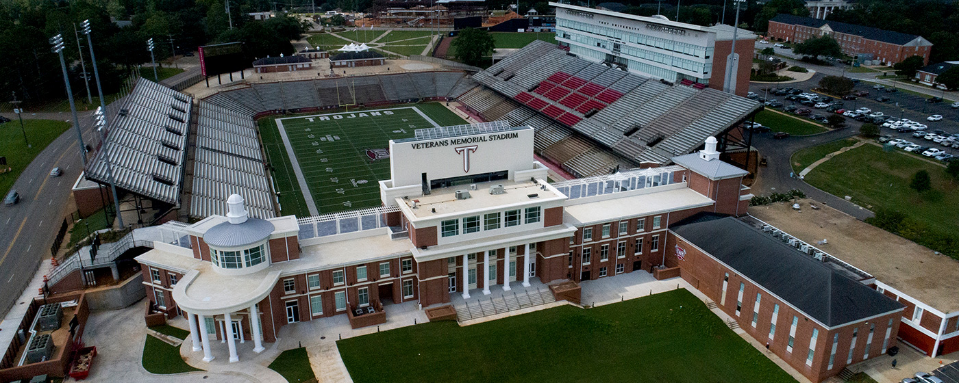 Troy University North End Zone